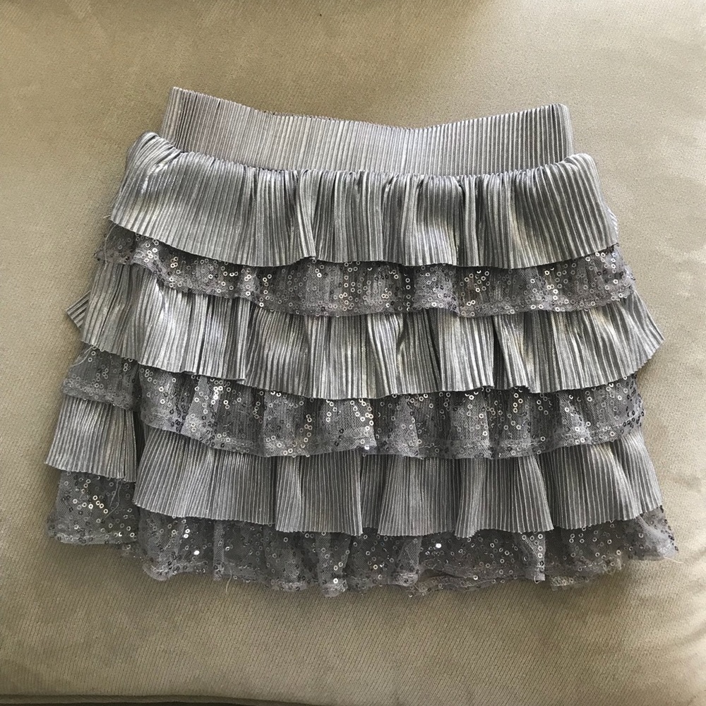 Justice (Christmas) holiday skirt. Size 8